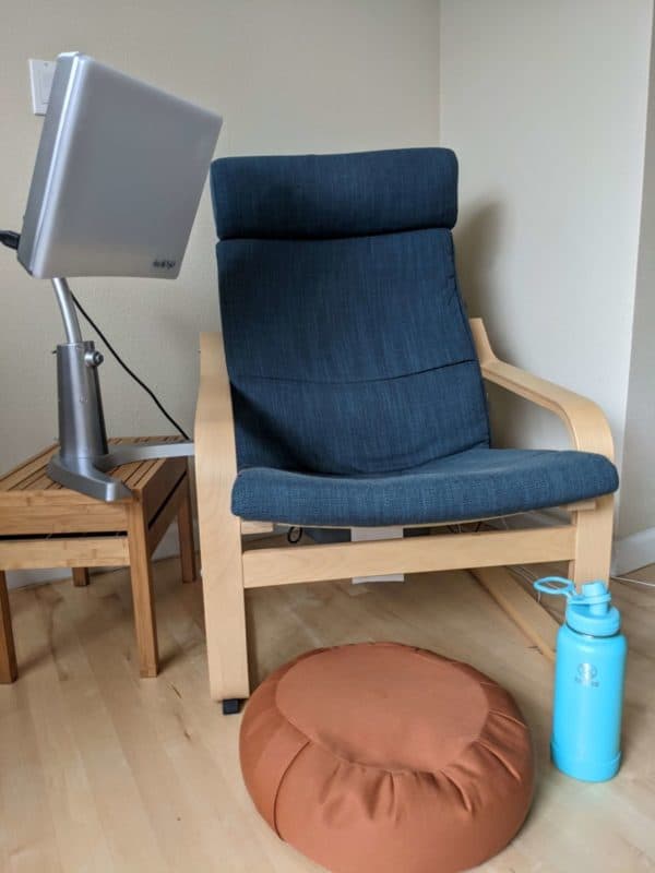 My daily meditation setup